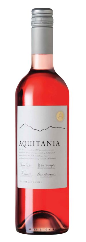 Vinho Viña Aquitania Rosé Chileno premiado