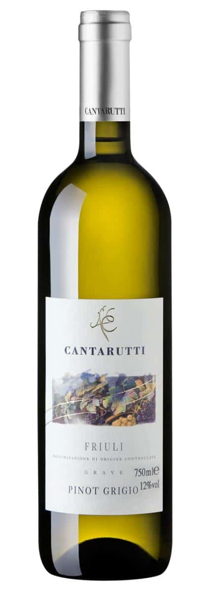 Cantarutti Pinot Grigio - Friuli Grave DOC vinho branco italiano
