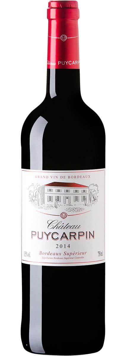 Château Puycarpin Bordeaux Supérieur vinho tinto francês