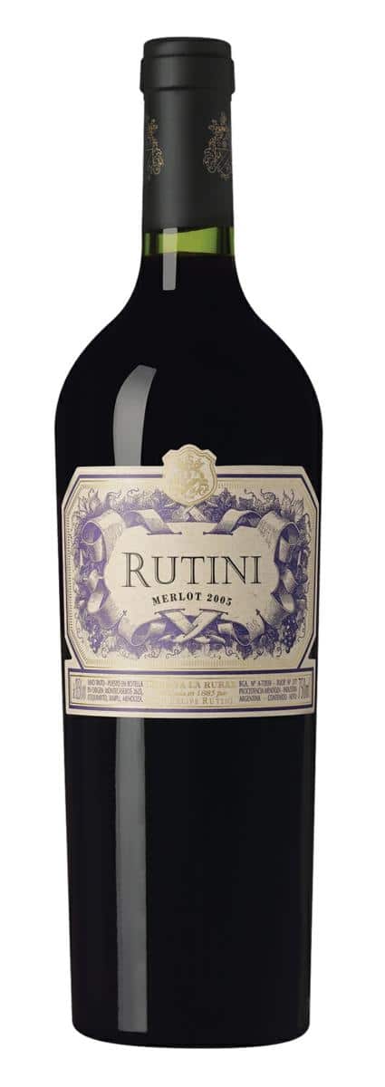 Vinho Rutini Merlot Argentino